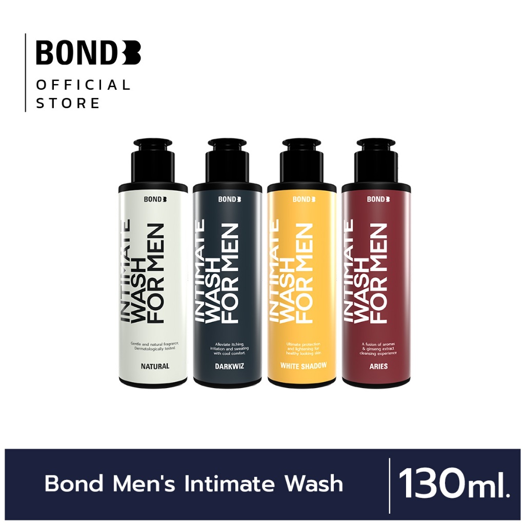 อินทิเมทวอชผู้ชาย หอม ดี มีให้เลือกถึง 3 สูตร! Bond Men's Intimate Wash