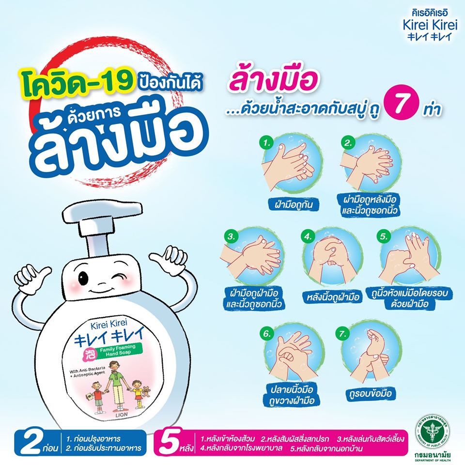แม่ๆ ต้องดู! โฟมล้างมือธรรมชาติ ราคาน่ารักจาก Kirei Kirei